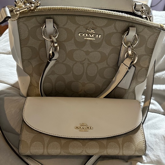 Coach Handbags - Coach purse with matching Coach wallet